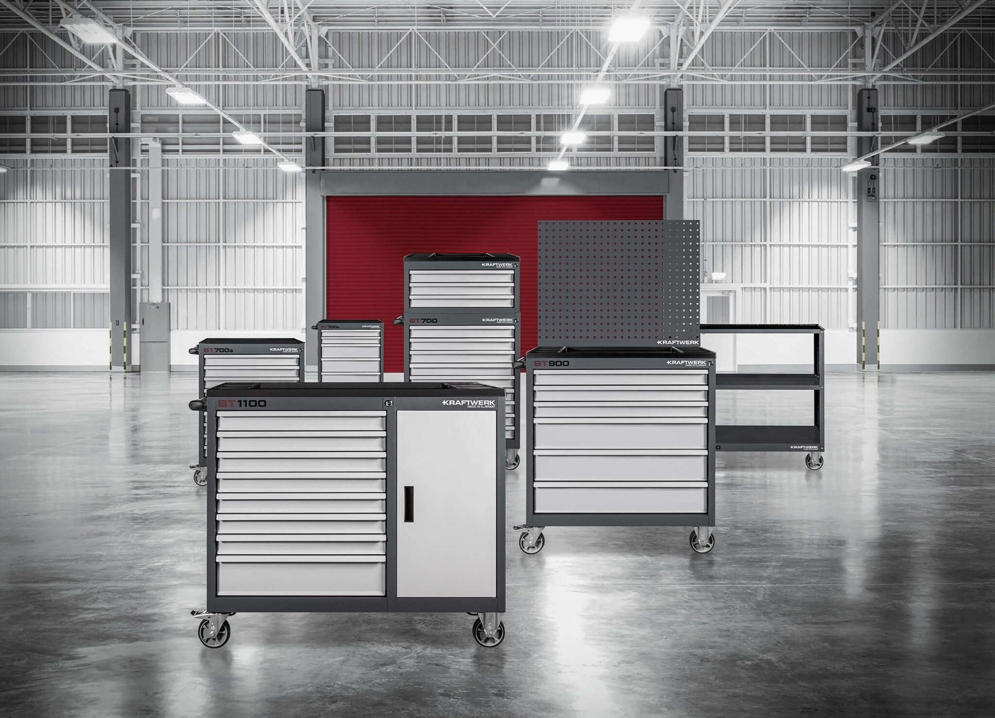 Dílenské vozíky KRAFTWERK